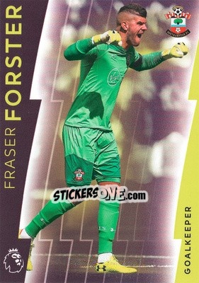 Sticker Fraser Forster - Premier League Platinum 2017-2018 - Topps