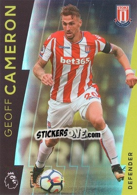 Sticker Geoff Cameron - Premier League Platinum 2017-2018 n. 73 - Topps