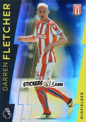 Figurina Darren Fletcher - Premier League Platinum 2017-2018 - Topps