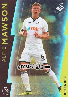 Cromo Alfie Mawson - Premier League Platinum 2017-2018 - Topps