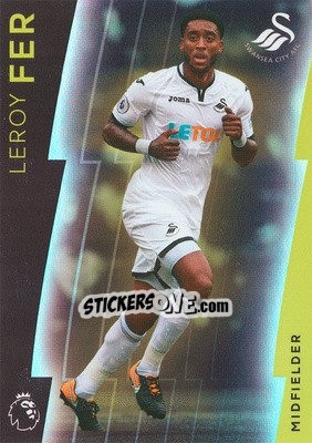 Cromo Leroy Fer - Premier League Platinum 2017-2018 - Topps