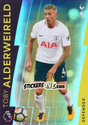 Sticker Toby Alderweireld - Premier League Platinum 2017-2018 n. 81 - Topps