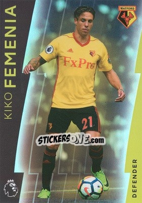 Sticker Kiko Femenia - Premier League Platinum 2017-2018 - Topps