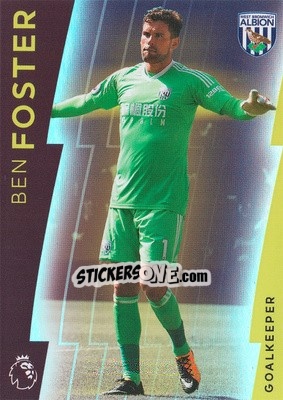 Sticker Ben Foster - Premier League Platinum 2017-2018 - Topps