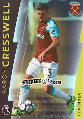 Figurina Aaron Cresswell - Premier League Platinum 2017-2018 - Topps