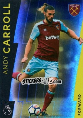 Sticker Andy Carroll - Premier League Platinum 2017-2018 - Topps