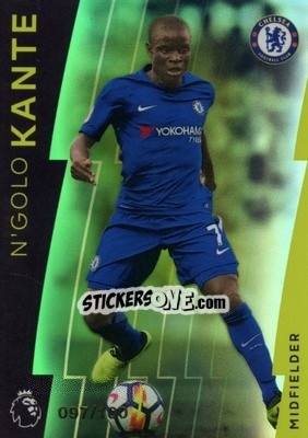 Sticker N'Golo Kante - Premier League Platinum 2017-2018 n. 24g - Topps