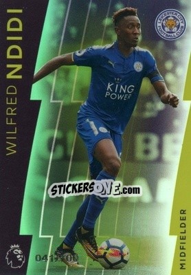 Sticker Wilfred Ndidi - Premier League Platinum 2017-2018 - Topps