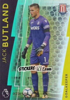 Cromo Jack Butland - Premier League Platinum 2017-2018 - Topps