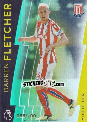 Sticker Darren Fletcher - Premier League Platinum 2017-2018 - Topps