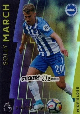 Figurina Solly March - Premier League Platinum 2017-2018 - Topps