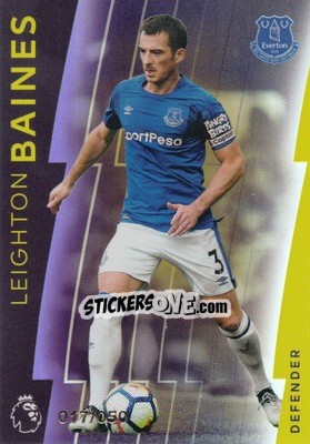 Sticker Leighton Baines - Premier League Platinum 2017-2018 - Topps