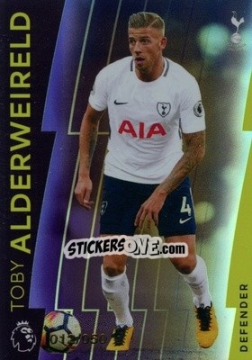 Sticker Toby Alderweireld - Premier League Platinum 2017-2018 n. 81p - Topps