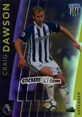 Cromo Craig Dawson - Premier League Platinum 2017-2018 - Topps