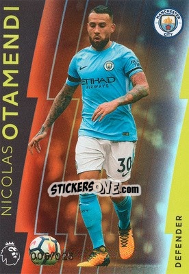Sticker Nicolas Otamendi - Premier League Platinum 2017-2018 - Topps