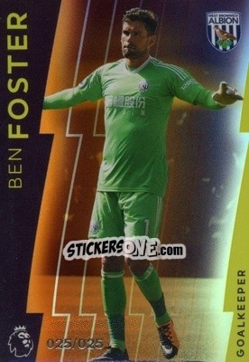 Cromo Ben Foster - Premier League Platinum 2017-2018 - Topps