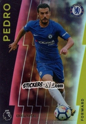 Sticker Pedro - Premier League Platinum 2017-2018 n. 25r - Topps