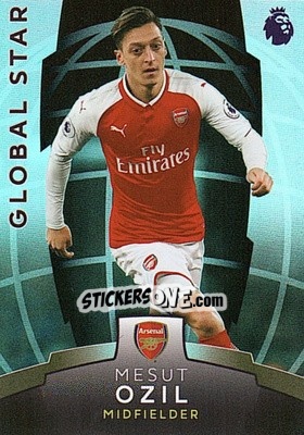 Sticker Mesut Ozil - Premier League Platinum 2017-2018 n. 104 - Topps