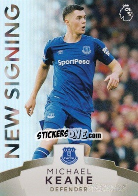 Cromo Michael Keane - Premier League Platinum 2017-2018 - Topps