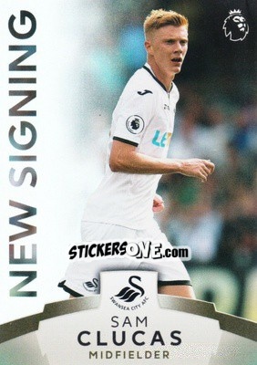 Cromo Sam Clucas - Premier League Platinum 2017-2018 - Topps