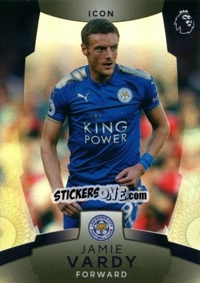 Sticker Jamie Vardy - Premier League Platinum 2017-2018 n. 169 - Topps