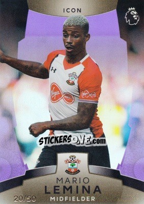 Sticker Mario Lemina - Premier League Platinum 2017-2018 - Topps