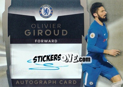 Sticker Olivier Giroud - Premier League Platinum 2017-2018 n. A-9 - Topps