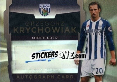 Sticker Grzegorz Krychowiak - Premier League Platinum 2017-2018 n. A-23 - Topps