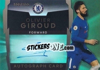 Sticker Olivier Giroud - Premier League Platinum 2017-2018 - Topps