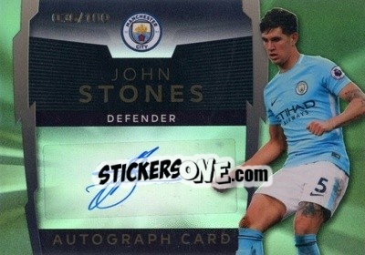 Sticker John Stones - Premier League Platinum 2017-2018 n. A-14g - Topps