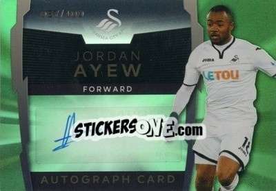 Sticker Jordan Ayew - Premier League Platinum 2017-2018 n. A-21g - Topps