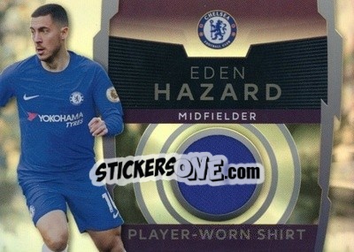 Sticker Eden Hazard - Premier League Platinum 2017-2018 - Topps