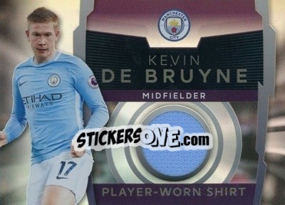 Sticker Kevin De Bruyne - Premier League Platinum 2017-2018 n. PWS-14 - Topps
