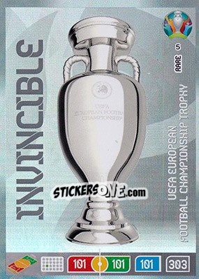 Sticker Euro 2020 Trophy - UEFA Euro 2020 Preview. Adrenalyn XL - Panini