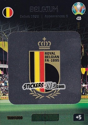 Sticker Team Logo - UEFA Euro 2020 Preview. Adrenalyn XL n. 46 - Panini