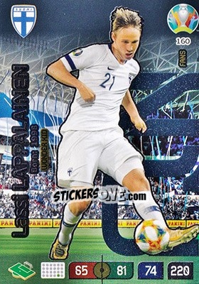 Sticker Lassi Lappalainen - UEFA Euro 2020 Preview. Adrenalyn XL n. 160 - Panini