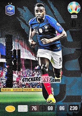 Sticker Blaise Matuidi - UEFA Euro 2020 Preview. Adrenalyn XL n. 186 - Panini