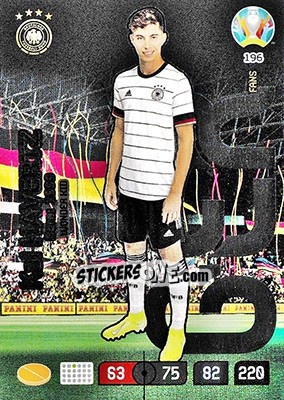 Sticker Kai Havertz - UEFA Euro 2020 Preview. Adrenalyn XL n. 196 - Panini