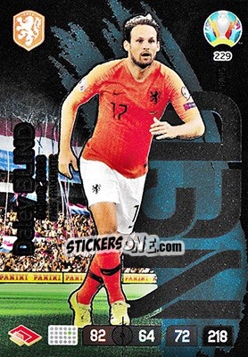 Sticker Daley Blind - UEFA Euro 2020 Preview. Adrenalyn XL - Panini