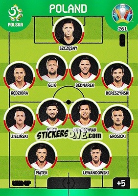 Cromo Line-Up - UEFA Euro 2020 Preview. Adrenalyn XL - Panini