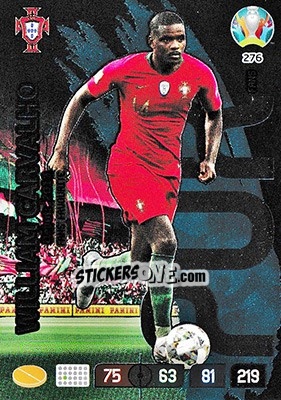 Cromo William Carvalho - UEFA Euro 2020 Preview. Adrenalyn XL - Panini