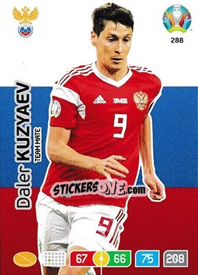 Sticker Daler Kuzyaev - UEFA Euro 2020 Preview. Adrenalyn XL - Panini