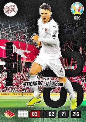 Sticker Nico Elvedi - UEFA Euro 2020 Preview. Adrenalyn XL n. 304 - Panini