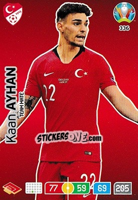 Sticker Kaan Ayhan - UEFA Euro 2020 Preview. Adrenalyn XL - Panini