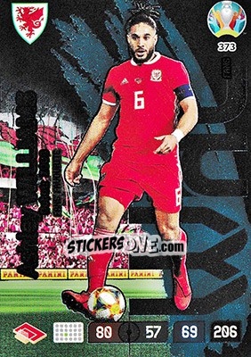 Sticker Ashley Williams - UEFA Euro 2020 Preview. Adrenalyn XL n. 373 - Panini