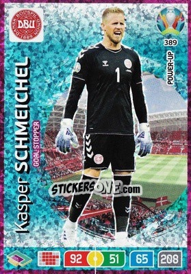 Sticker Kasper Schmeichel - UEFA Euro 2020 Preview. Adrenalyn XL n. 389 - Panini