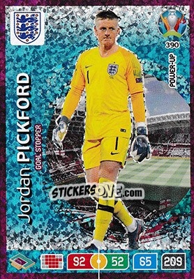 Sticker Jordan Pickford - UEFA Euro 2020 Preview. Adrenalyn XL n. 390 - Panini