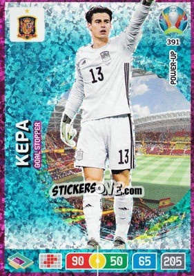 Sticker Kepa - UEFA Euro 2020 Preview. Adrenalyn XL n. 391 - Panini