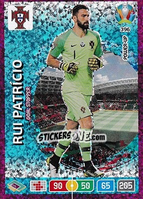 Sticker Rui Patrício - UEFA Euro 2020 Preview. Adrenalyn XL n. 396 - Panini