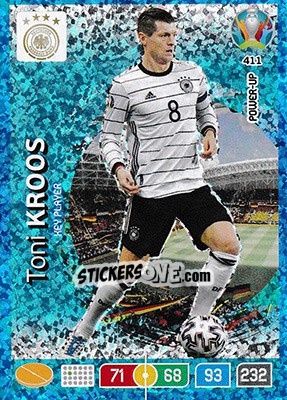 Sticker Toni Kroos - UEFA Euro 2020 Preview. Adrenalyn XL n. 411 - Panini